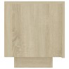 Comodino Rovere Sonoma 100x35x40 cm in Legno Multistrato