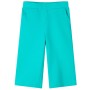 Pantaloni per Bambini a Gamba Larga Menta 116