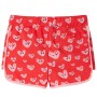 Pantaloncini per Bambini con Coulisse Rossi 128