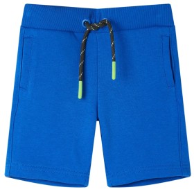 Pantaloncini per Bambini con Coulisse Blu 128