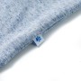 Maglietta da Bambino a Maniche Corte Blu Mélange 128