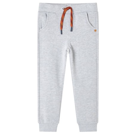 Pantaloni Tuta per Bambini Grigio Mélange 128