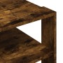 Tavolino Salotto Rovere Fumo 59,5x59,5x40 cm Legno Multistrato