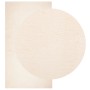 Tappeto a Pelo Corto HUARTE Morbido e Lavabile Beige 80x150 cm