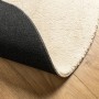 Tappeto a Pelo Corto HUARTE Morbido e Lavabile Crema Ø 160 cm