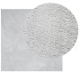 Tappeto a Pelo Corto HUARTE Morbido e Lavabile Grigio 120x120cm