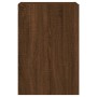 Mobile TV Parete Rovere Marrone 40,5x30x60 cm Legno Multistrato