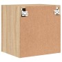 Mobili TV Muro 2pz Rovere Sonoma 40,5x30x40cm Legno Multistrato