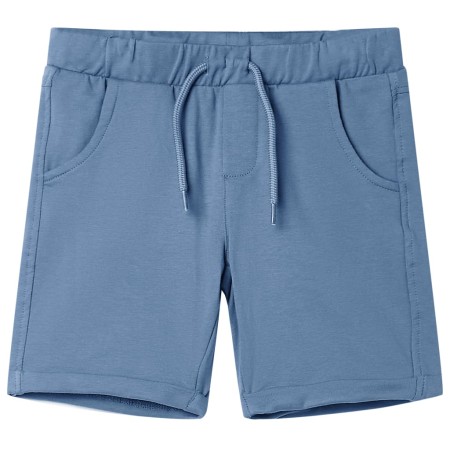 Pantaloncini per Bambini con Coulisse Blu Scuro 128