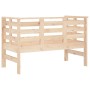 Panca da Giardino 111,5x53x71 cm in Legno Massello di Pino