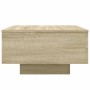 Tavolino da Salotto Rovere Sonoma 55x55x31 cm Legno Multistrato