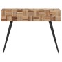 Tavolino Consolle 110x34x80 cm Teak Massello di Recupero