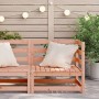 Divano Angolare da Giardino 70x70x67 cm Legno Massello Douglas