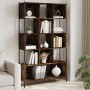 Libreria Rovere Fumo 102x28x172 cm in Legno Multistrato