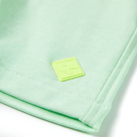 Pantaloncini per Bambini con Coulisse Verde Brillante 104