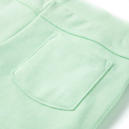 Pantaloncini per Bambini con Coulisse Verde Brillante 104