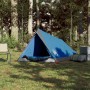 Tenda da Campeggio 2 Persone Blu 200x120x88/62 cm Taffetà 185T