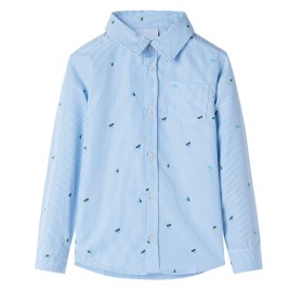 Camicia da Bambino Azzurra 104