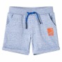 Pantaloncini per Bambini con Coulisse Blu Mélange 140