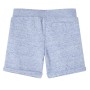 Pantaloncini per Bambini con Coulisse Blu Mélange 140