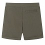 Pantaloncini per Bambini con Coulisse Cachi Scuro 140