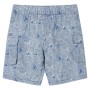 Pantaloncini per Bambini con Coulisse Blu Scuro 116