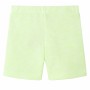 Pantaloncini per Bambini con Coulisse Giallo Neon 128