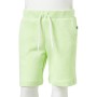 Pantaloncini per Bambini con Coulisse Giallo Neon 128