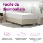 Materasso a Molle Insacchettate Medio Rigido 90x200 cm