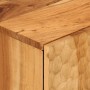Credenza 90x33x75 cm in Legno Massello di Acacia
