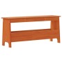 Panca da Ingresso Marrone Cera 100x28x45 cm Legno Massello Pino