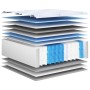 Materasso a Molle Insacchettate Medio Plus 140x200 cm