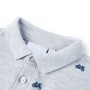 Polo per Bambini Grigio Mélange 116