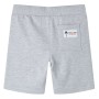 Pantaloncini per Bambini con Coulisse Grigio 140