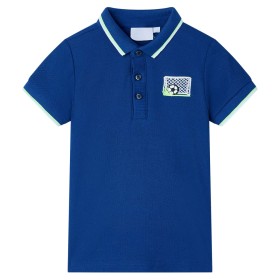 Polo da Bambino Blu Scuro 128