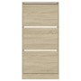 Scarpiera Rovere Sonoma 60x21x125,5 cm in Legno Multistrato