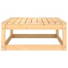 Set Salotto Giardino 9 pz Cuscini Antracite Legno Massello Pino