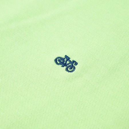 Polo da Bambino Verde Neon 140