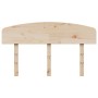 Testiera 120 cm in Legno Massello di Pino