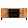 Mobile Porta TV 105x33x46 cm in Legno Massello di Acacia