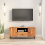 Mobile Porta TV 105x33x46 cm in Legno Massello di Acacia