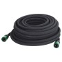 Tubo di Irrigazione da Giardino Nero 0,6" 25 m in Gomma