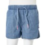 Pantaloncini da Bambino Blu Denim 140