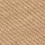 Tappeto di Iuta con Base in Lattice 120x180 cm Naturale