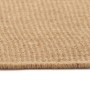Tappeto di Iuta con Base in Lattice 120x180 cm Naturale