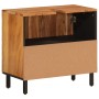 Mobile Lavabo da Bagno 62x33x58cm in Legno Massello di Acacia