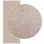 Tappeto Shaggy PAMPLONA a Pelo Lungo Moderno Beige 80x200 cm