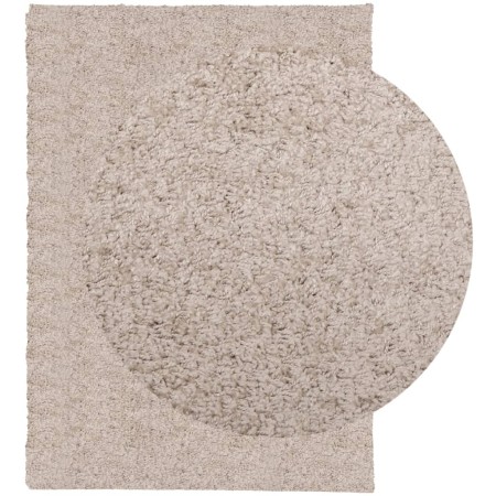 Tappeto Shaggy PAMPLONA a Pelo Lungo Moderno Beige 200x280 cm