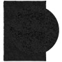 Tappeto Shaggy PAMPLONA a Pelo Lungo Moderno Nero 160x230 cm