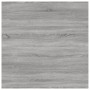 Mensole Parete 4pz Grigio Sonoma 40x50x1,5cm Legno Multistrato